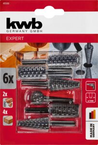Set of router bits, 12 pcs.