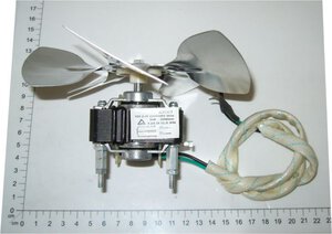 Lüfterrad kpl. mit Motor