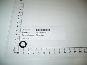 O-shape sealing ring