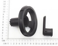 Handwheel and handle