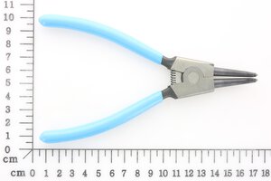 external bent circlip plier 7"
