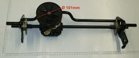 Hinterachse kompl. mit Antrieb
