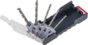 3-pc. Drill Bit Cassette Set