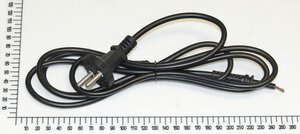 Netzleitung mit Stecker