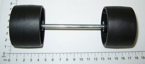 wheel with axle complete