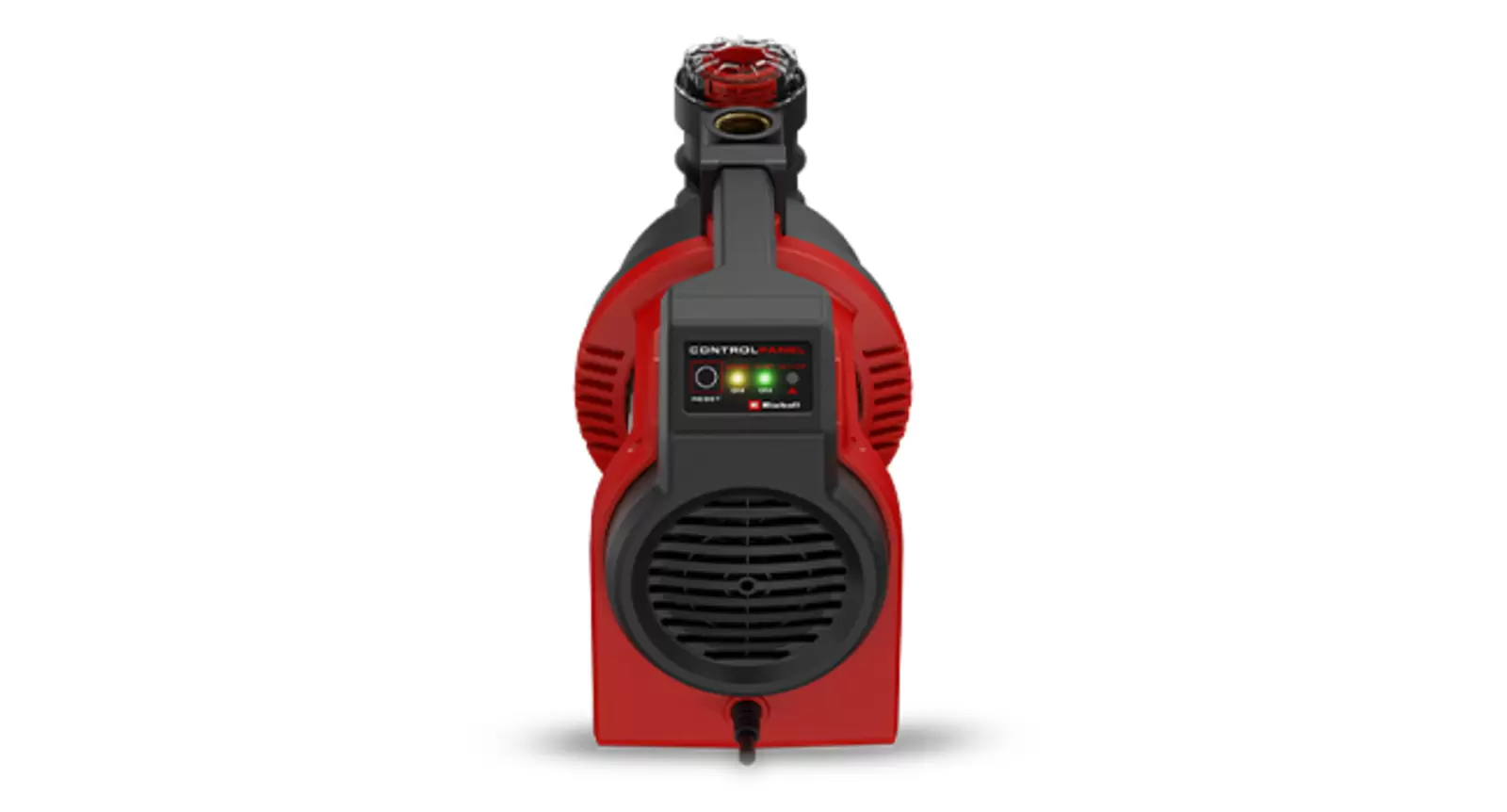 Ön kısmında LED ekran bulunan Einhell GE-AW 8054 Otomatik Ev ve Bahçe Pompası.