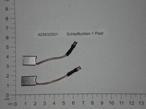 Schleifkohlen 1 Paar
