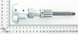 Sprocket shaft assembly