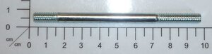 double-head bolt M6x95