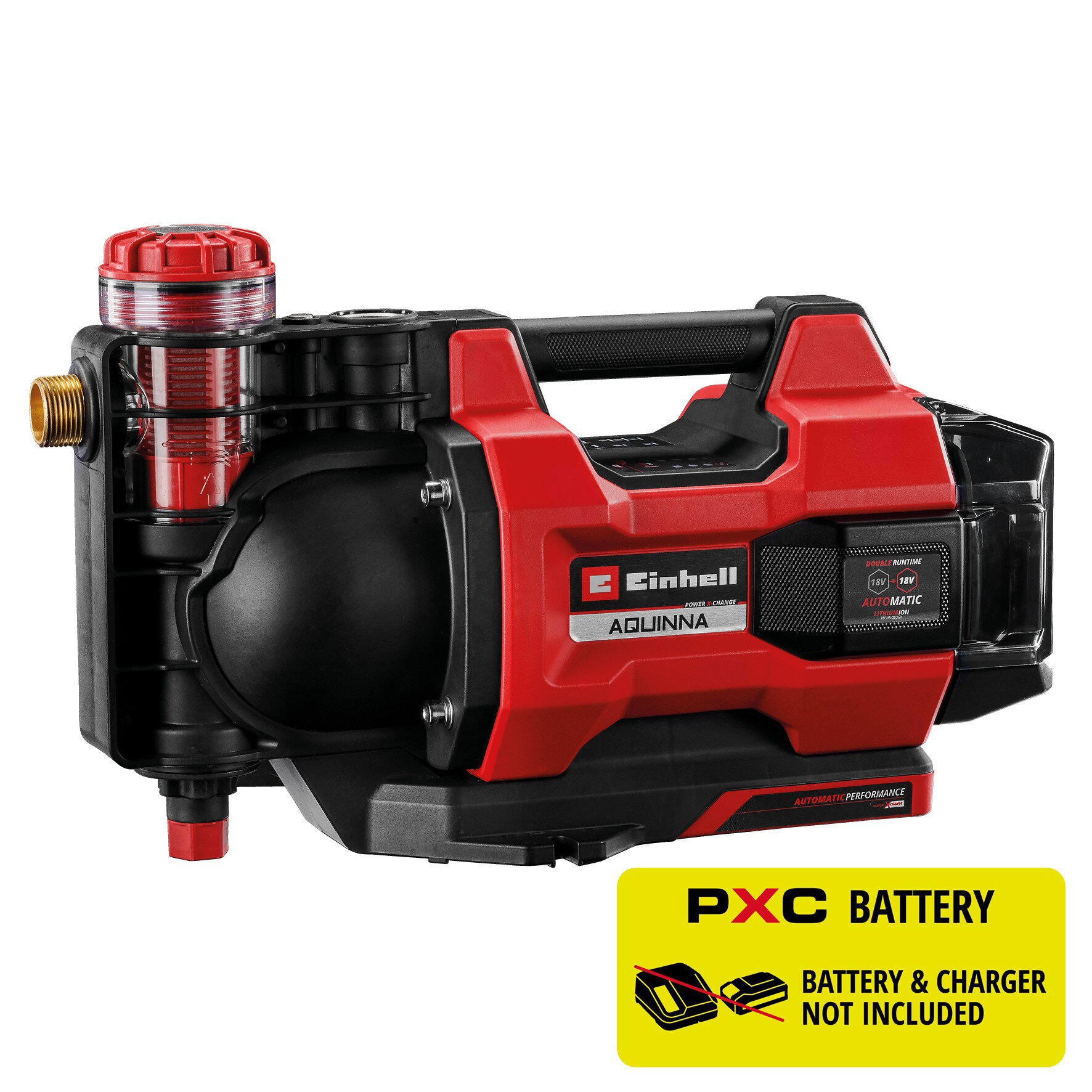 Aku automatické zahradní čerpadlo AQUINNA 18/30 F LED AUTOMATIC