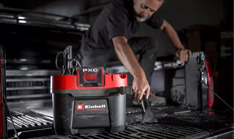 Einhell Cordless Wet/Dry Vacuum Cleaner TP-VC 18/10 Li BL L-Solo