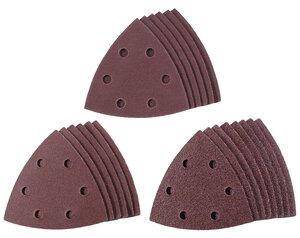 20-pc. Delta Sandpaper Set, 93 mm