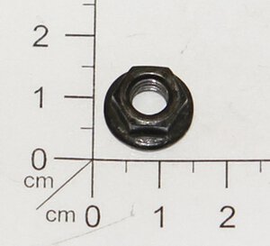 DIN 6923 Feingewinde Flanschmutter mit Sperrzahn M 18x1,5 Stahl blank