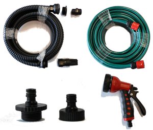 5-pc. Suction & Garden Hose Set