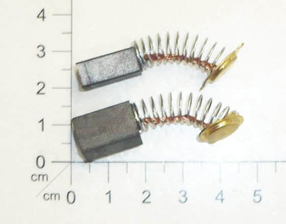 Escobillas Carbón Einhell Juego De Escobillas De Carbón Para Tijeras De Setos Einhell HEC 551 Y Royal HEC 551 - Repuesto A66 Carbón Para Herramienta Eléctrica - Foto 3