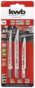 Jigsaw-bl. set 4pc W/M Battery
