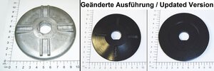 Flansch mit abgeflachter Kante