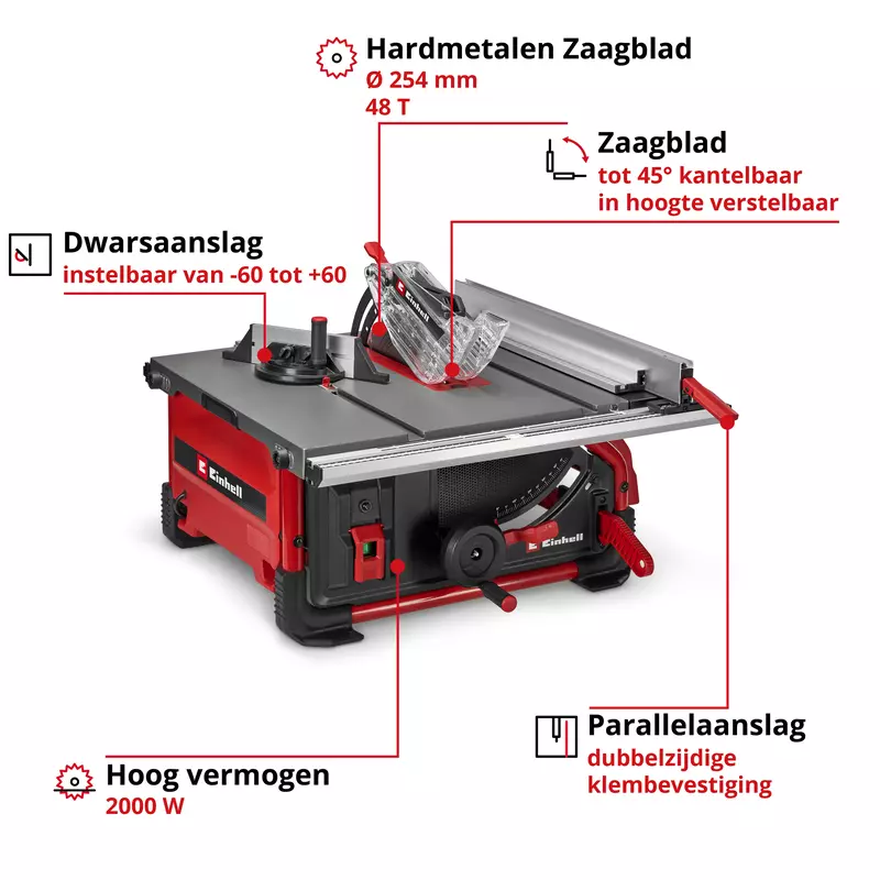 Einhell Zaagtafel TE-TS 10 T