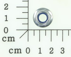 Sicherungsmutter mit Flansch