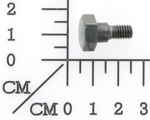 Hexagonal screw with step M6