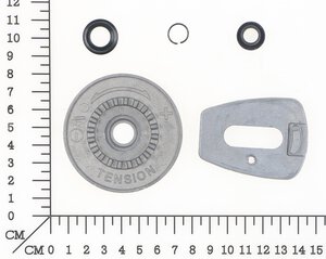 Spiral round of components
