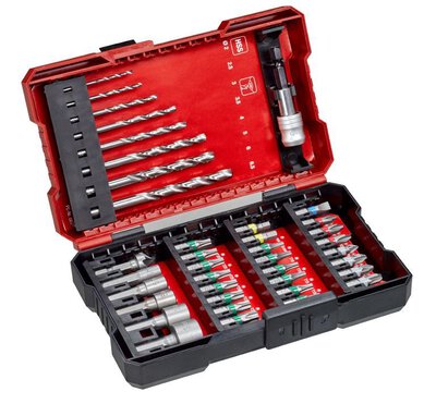 39pcs HSS drill bits set L-Box