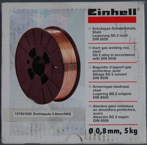 Drahtspule 0,8mm/5KG