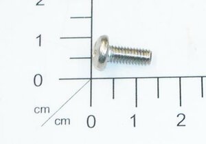 fillister head screw M4x10