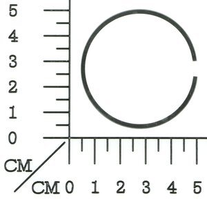 piston first ring(white)