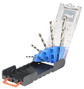 3-pc. Drill Bit Cassette Set