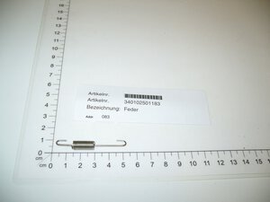 Zugfeder
