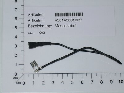 WIRE ASS'Y, GROUND - Spareparts / Accessories - Einhell Service