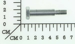 fixing screw right-hand thread