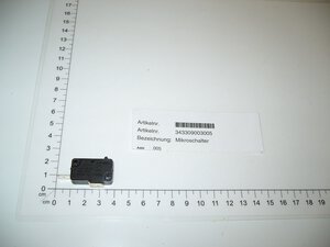 major switch subassembly
