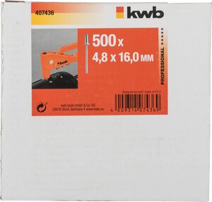 Blindnieten, Großpack