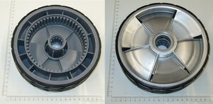 Rad hinten links  8"×2"
