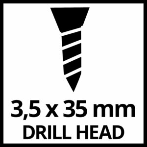 Drywall Screws, Sharp-Point, 3.5 x 35 mm