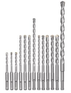 12-pc. Drill Bit Set, SDS-Plus