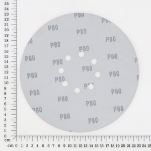 Schleifpapier rund P80