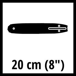 20 cm Pole Saw Guide Bar, 1.1 mm