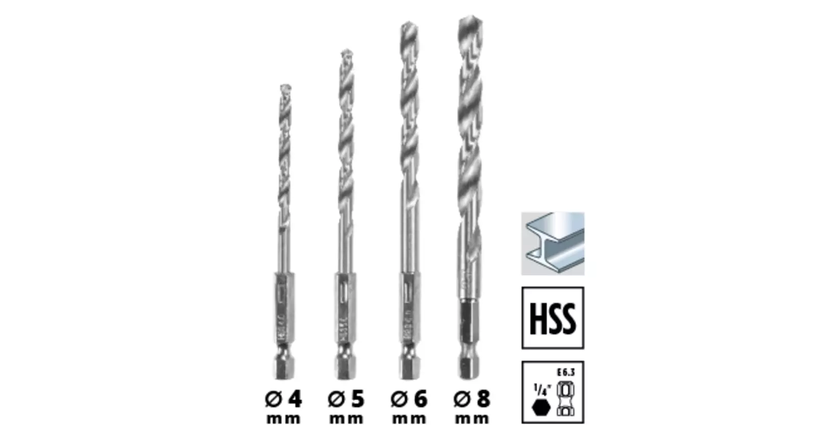 M-CASE Box Uni 39pcs LS | Bit-drill-nut set M-CASE Box Uni 39pcs LS | Bit-drill-nut set
