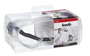 Gafas de visión completa, ventilado vista completa jaula protectora
