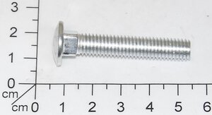 Square Neck Bolt M8 x 45