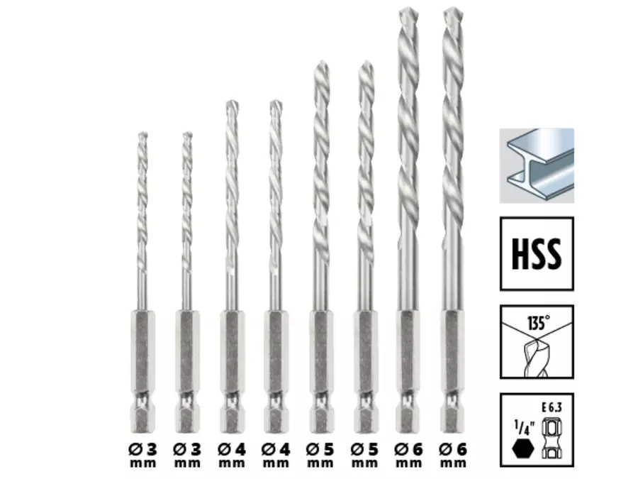 HSS-Metal-Drill-Bits