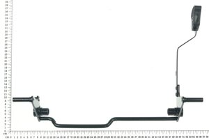 Rear Axle with handle assembly