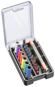 Bit- / Socket-Set, 20-pcs.