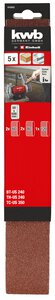 5-pc. Sanding Belt Set, Aluminium Oxide, 50 x 686 mm