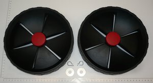 Rear wheel (2 pcs) (RAL 3000)