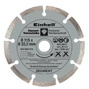 Diamond Cutting Discs 115mm,3p