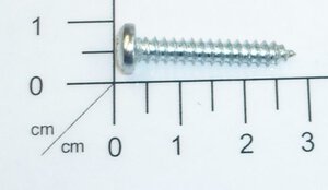 Kreuzschlitzschraube kurz